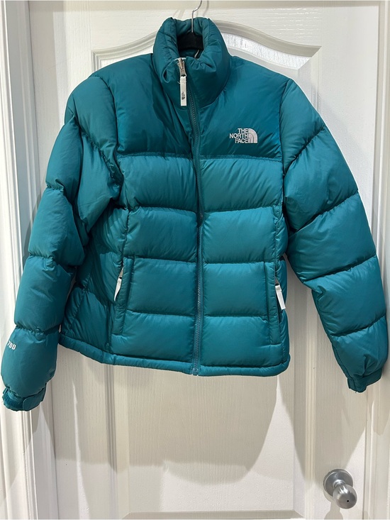 The North Face Jackets & Blazers - The North Face Teal Quilted Puffer Jacket